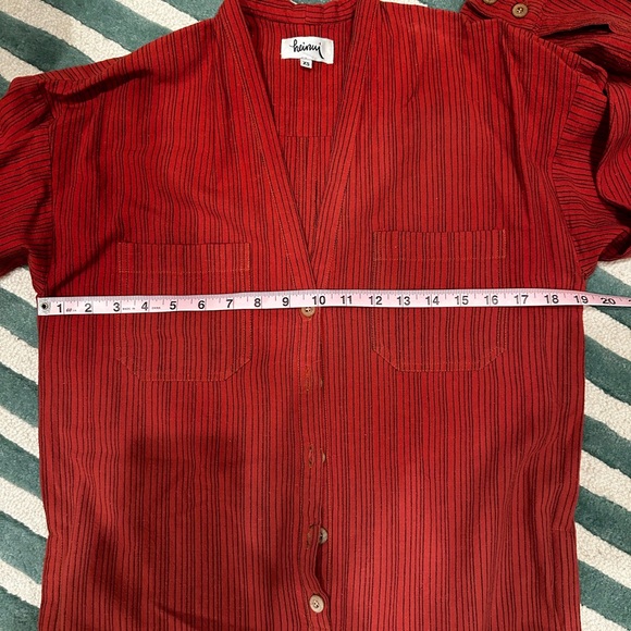 Heinui Sammo Jumpsuit - Vermilion Indigo Stripe - Picture 13 of 13